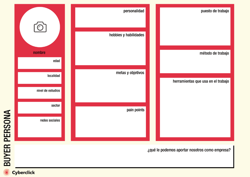 Pre Fillable Buyer Persona Form In Wor Printable Forms Free Online